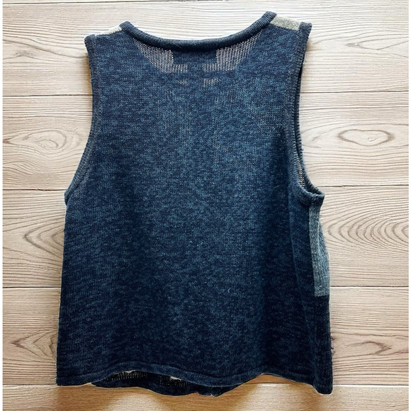 Vintage Tiara International Christmas Collection Sweater Vest Size Large Snowman - Picture 2 of 7